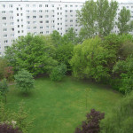 Karl-Marx-Allee-Karree, Innenhof, Blick nach Südwesten, 08.05.2010